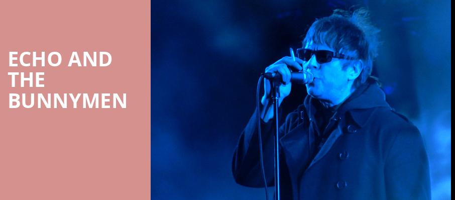 Echo and The Bunnymen, The Warfield, San Francisco