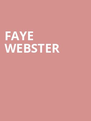 Faye Webster, The Greek Theatre Berkley, San Francisco