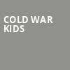 Cold War Kids, Jam Cellars Ballroom, San Francisco