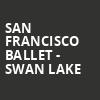 San Francisco Ballet Swan Lake, War Memorial Opera House, San Francisco