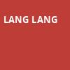 Lang Lang, Davies Symphony Hall, San Francisco