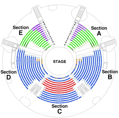 Westbury Music Fair Seating Chart