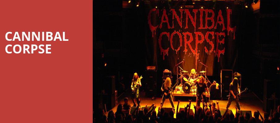 Cannibal Corpse, Regency Ballroom, San Francisco