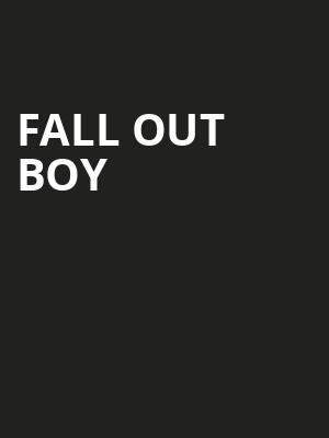 Fall Out Boy, Shoreline Amphitheatre, San Francisco