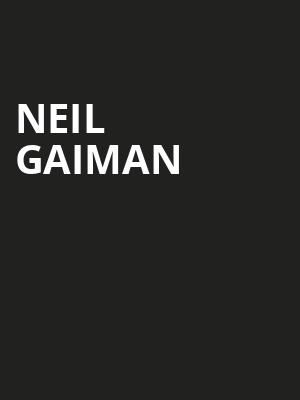 Neil Gaiman, Sydney Goldstein Theater, San Francisco