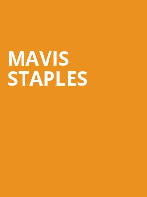 Mavis Staples, Miner Auditorium, San Francisco