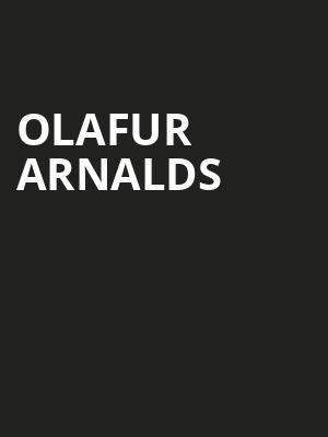 Olafur Arnalds, The Warfield, San Francisco