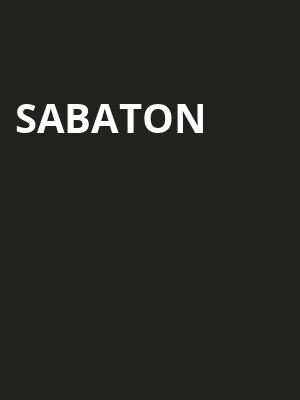 Sabaton, Fox Theatre Oakland, San Francisco