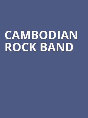 Cambodian Rock Band Poster