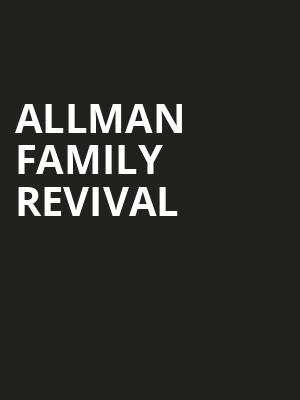 Allman Family Revival, The Fillmore, San Francisco