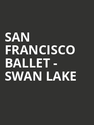 San Francisco Ballet Swan Lake, War Memorial Opera House, San Francisco