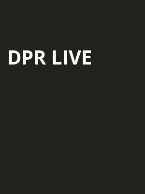 DPR Live, The Warfield, San Francisco
