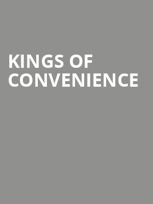 Kings Of Convenience Poster