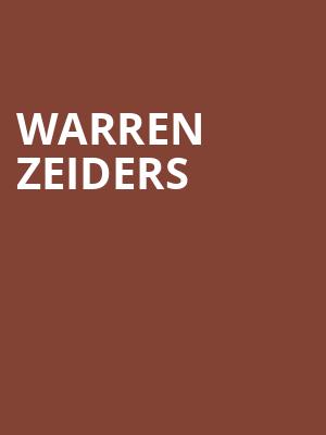 Warren Zeiders, The Warfield, San Francisco