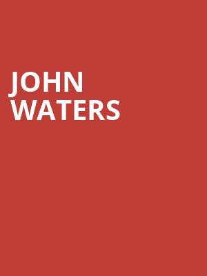 John Waters, Sydney Goldstein Theater, San Francisco