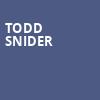 Todd Snider, Great American Music Hall, San Francisco