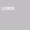 Lorde, Bill Graham Civic Auditorium, San Francisco