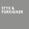 Styx Foreigner, Concord Pavilion, San Francisco