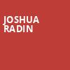 Joshua Radin, Great American Music Hall, San Francisco