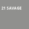 21 Savage, Concord Pavilion, San Francisco