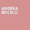 Andrea Bocelli, Chase Center, San Francisco