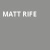 Matt Rife, Ruth Finley Person Theater, San Francisco