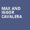 Max and Iggor Cavalera, Great American Music Hall, San Francisco