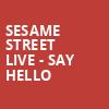 Sesame Street Live Say Hello, Curran Theatre, San Francisco
